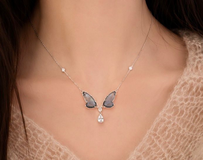 Moonwing Butterfly Necklace
